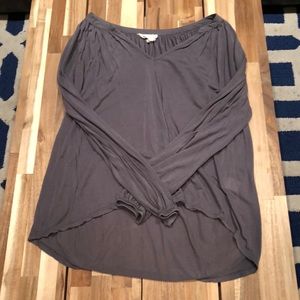light grey Anthropologie long sleeve